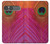 S3201 Pink Peacock Feather Case For Sony Xperia 10 VII