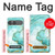 S3399 Green Marble Graphic Print Case For Sony Xperia 10 VII