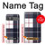S3452 Plaid Fabric Pattern Case For Sony Xperia 10 VII