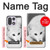 S2569 White Arctic Fox Case For OnePlus 15