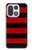 S2638 Black and Red Striped Case For OnePlus 15