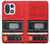 S3204 Red Cassette Recorder Graphic Case For OnePlus 15
