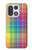 S3942 LGBTQ Rainbow Plaid Tartan Case For OnePlus 15