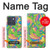 S3273 Flower Line Art Pattern Case For Motorola Edge 70