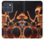 S3985 Fire Skull Drummer Case For Motorola Edge 70