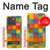 S4077 Water Color Painting Colorful Check Pattern Case For Motorola Edge 70