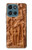 S1307 Fish Wood Carving Graphic Printed Case For Motorola Moto G (2026), G Play (2026)