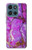 S2907 Purple Turquoise Stone Case For Motorola Moto G (2026), G Play (2026)