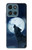 S3693 Grim White Wolf Full Moon Case For Motorola Moto G (2026), G Play (2026)