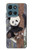 S3793 Cute Baby Panda Snow Painting Case For Motorola Moto G (2026), G Play (2026)