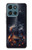 S3972 Burned Acoustic Guitar Graphic Case For Motorola Moto G (2026), G Play (2026)
