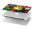 S4043 Colorful Flowers Cartoon Hard Case For MacBook Air 13″ (2022,2025) - A2681, A3113, A3240