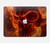 S4062 Fire Skull Hard Case For MacBook Pro 16″ - A2141