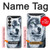 S0123 Grim White Wolf Case For Samsung Galaxy S26