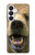 S0840 Grizzly Bear Face Case For Samsung Galaxy S26