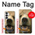 S0840 Grizzly Bear Face Case For Samsung Galaxy S26