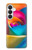S1671 Rainbow Colorful Rose Case For Samsung Galaxy S26