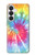S1697 Tie Dye Colorful Graphic Printed Case For Samsung Galaxy S26
