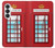S2059 England British Telephone Box Minimalist Case For Samsung Galaxy S26