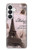 S2211 Paris Postcard Eiffel Tower Case For Samsung Galaxy S26