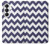 S2345 Navy Blue Shavron Zig Zag Pattern Case For Samsung Galaxy S26