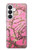 S2449 Pink Blossoming Almond Tree Van Gogh Case For Samsung Galaxy S26
