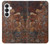 S2714 Rust Steel Texture Graphic Printed Case For Samsung Galaxy S26