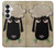 S2826 Cute Cartoon Unsleep Black Sheep Case For Samsung Galaxy S26