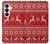 S2835 Christmas Reindeer Knitted Pattern Case For Samsung Galaxy S26