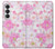 S3036 Pink Sweet Flower Flora Case For Samsung Galaxy S26