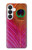S3201 Pink Peacock Feather Case For Samsung Galaxy S26