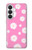 S3500 Pink Floral Pattern Case For Samsung Galaxy S26