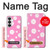 S3500 Pink Floral Pattern Case For Samsung Galaxy S26