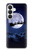 S3508 Xmas Santa Moon Case For Samsung Galaxy S26