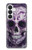 S3582 Purple Sugar Skull Case For Samsung Galaxy S26