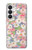 S3688 Floral Flower Art Pattern Case For Samsung Galaxy S26