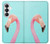 S3708 Pink Flamingo Case For Samsung Galaxy S26