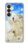 S3794 Arctic Polar Bear and Seal Paint Case For Samsung Galaxy S26