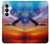 S3841 Bald Eagle Flying Colorful Sky Case For Samsung Galaxy S26