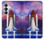 S3913 Colorful Nebula Space Shuttle Case For Samsung Galaxy S26