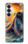 S4003 Oil Color Painting Giant Octopus Case For Samsung Galaxy S26
