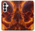S4062 Fire Skull Case For Samsung Galaxy S26