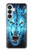 S0752 Blue Fire Grim Wolf Case For Samsung Galaxy S26 Plus