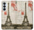 S2108 Eiffel Tower Paris Postcard Case For Samsung Galaxy S26 Plus