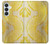 S2713 Yellow Snake Skin Graphic Printed Case For Samsung Galaxy S26 Plus