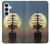 S2897 Pirate Ship Moon Night Case For Samsung Galaxy S26 Plus