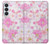 S3036 Pink Sweet Flower Flora Case For Samsung Galaxy S26 Plus