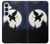S3323 Flying Elephant Full Moon Night Case For Samsung Galaxy S26 Plus