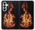 S3379 Fire Frame Case For Samsung Galaxy S26 Plus
