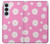S3500 Pink Floral Pattern Case For Samsung Galaxy S26 Plus